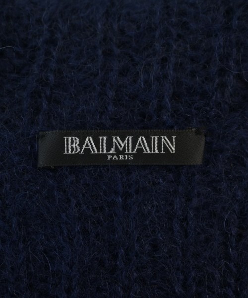 BALMAIN（バルマン）ニット・セーター 紺 サイズ:M メンズ/2200730840190