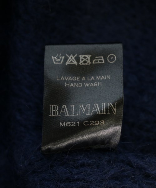 BALMAIN（バルマン）ニット・セーター 紺 サイズ:M メンズ/2200730840190