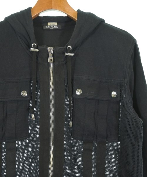 BALMAIN（バルマン）パーカー 黒 サイズ:M メンズ/2200731939015
