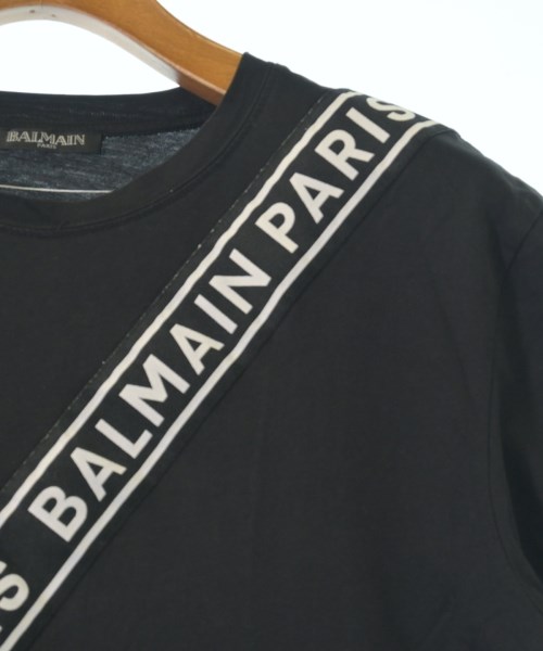 BALMAIN（バルマン）Tシャツ・カットソー 黒 サイズ:M メンズ/2200734273031