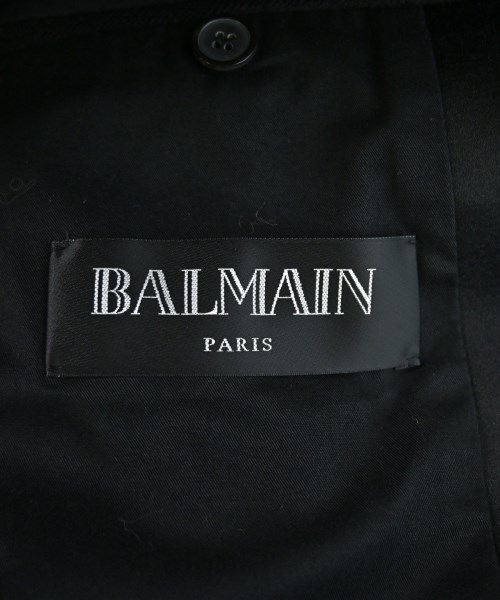 BALMAIN（バルマン）カジュアルジャケット 黒 サイズ:48(L位) メンズ/2200735689015