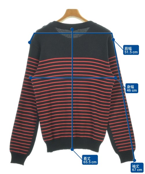 BALMAIN（バルマン）ニット・セーター 黒 サイズ:M メンズ/2200735689084