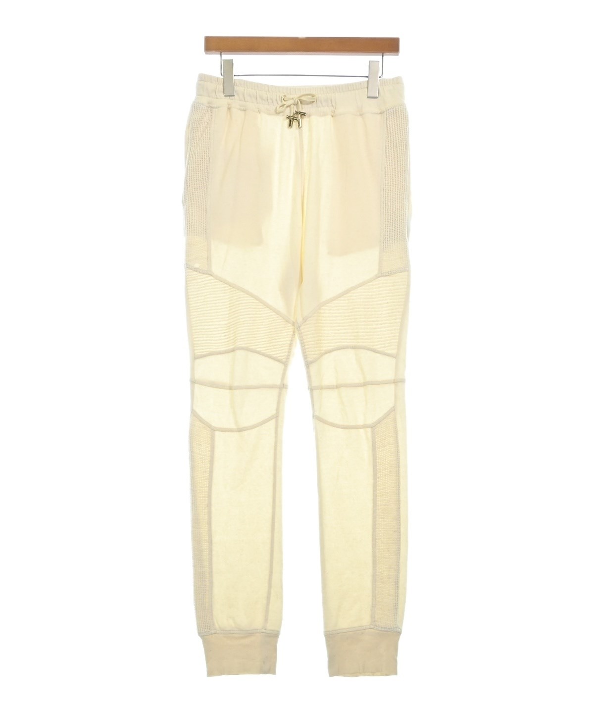 BALMAIN（バルマン）スウェットパンツ 白 サイズ:XL メンズ