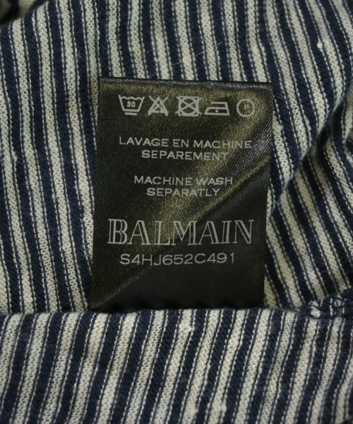 BALMAIN（バルマン）Tシャツ・カットソー 紺 サイズ:XL メンズ/2200722033067