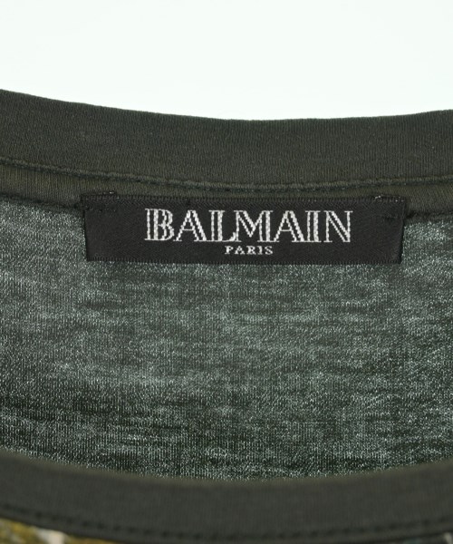 BALMAIN（バルマン）Tシャツ・カットソー 緑 サイズ:M レディース/2200722484210