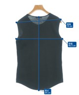 BALMAIN（バルマン）ノースリーブ 黒 サイズ:34(XXS位) レディース/2200683368079