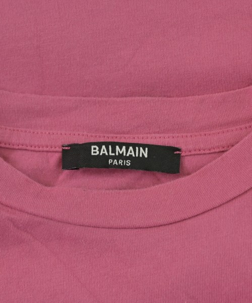 BALMAIN（バルマン）Tシャツ・カットソー ピンク サイズ:150(13T-14T) キッズ/2200685773017