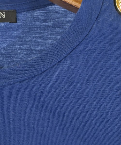 BALMAIN（バルマン）Tシャツ・カットソー 青 サイズ:36(XS位) メンズ/2200685773048