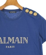 BALMAIN（バルマン）Tシャツ・カットソー 青 サイズ:36(XS位) メンズ/2200685773048