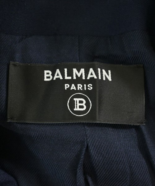 BALMAIN（バルマン）テーラードジャケット 紺 サイズ:42(M位) レディース/2200686639091