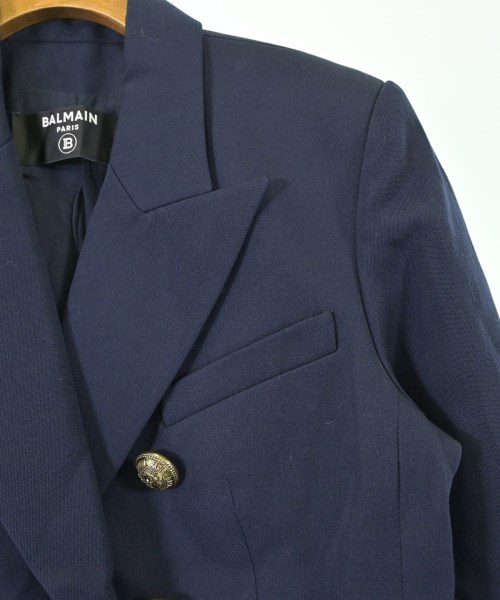BALMAIN（バルマン）テーラードジャケット 紺 サイズ:42(M位) レディース/2200686639091