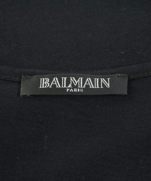 BALMAIN（バルマン）ノースリーブ 黒 サイズ:34(XXS位) レディース/2200689178023