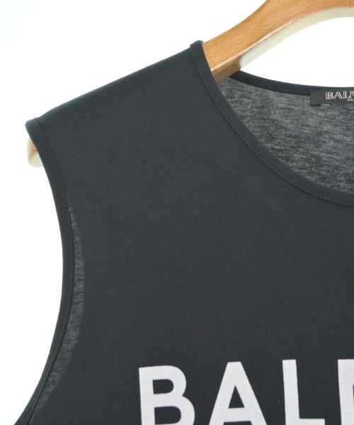 BALMAIN（バルマン）ノースリーブ 黒 サイズ:34(XXS位) レディース/2200689178023