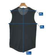 BALMAIN（バルマン）ノースリーブ 黒 サイズ:34(XXS位) レディース/2200689178023