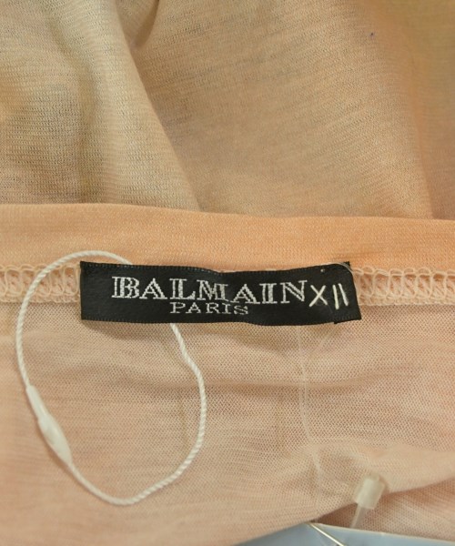 BALMAIN（バルマン）Tシャツ・カットソー オレンジ サイズ:34(XXS位) レディース/2200686761051