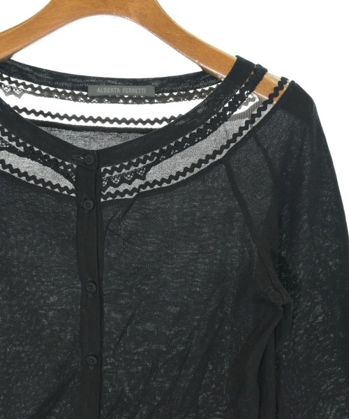 Alberta Ferretti（アルベルタフェレッティ）カーディガン 黒 サイズ:40(M位) レディース/2200700962112
