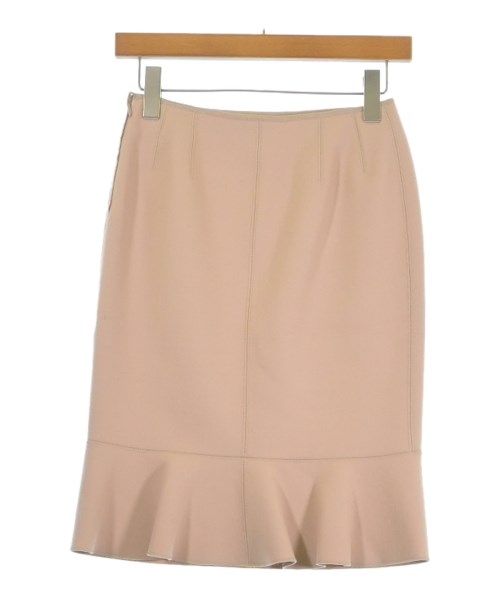 Alberta Ferretti（アルベルタフェレッティ）ひざ丈スカート ベージュ サイズ:38(S位) レディース/2200689615016