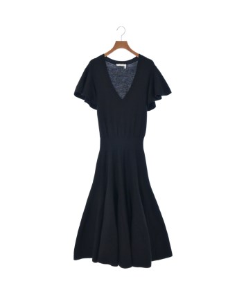 Chloe / クロエ ワンピース ドレス ブラック バックリボン Chloe / クロエ ワンピース ドレス ブラック バックリボン