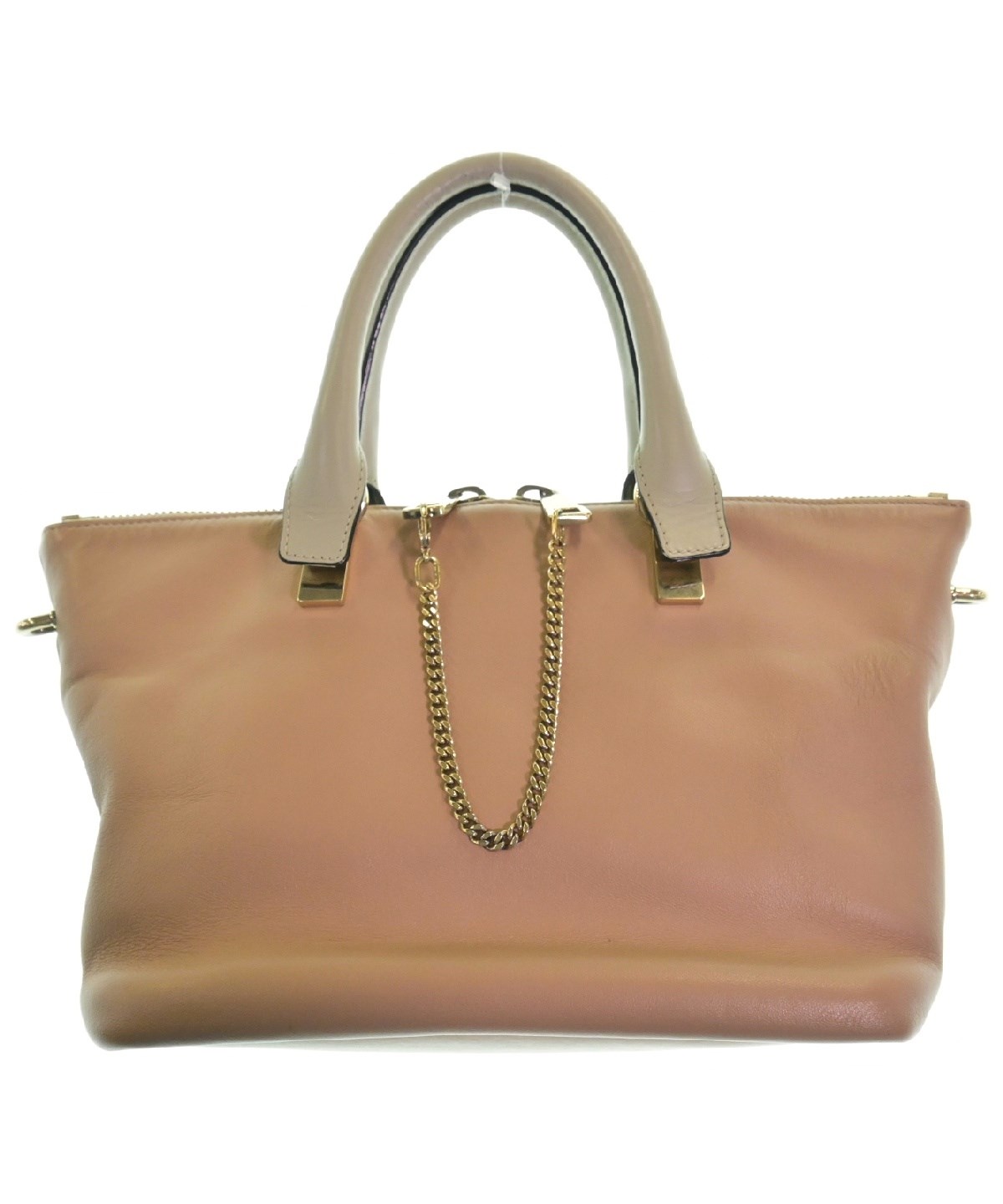 Chloe（クロエ）ハンドバッグ ベージュ サイズ:- レディース
