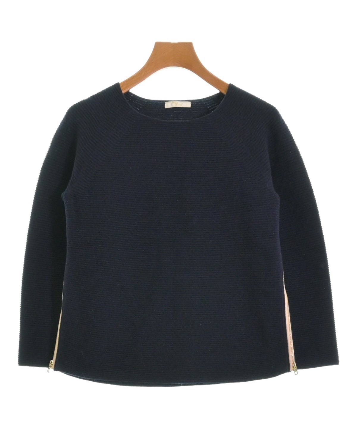 Chloe（クロエ）ニット・セーター 紺 サイズ:XS レディース