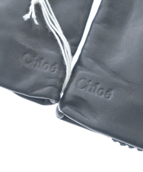 Chloe（クロエ）手袋 黒 サイズ:23cm レディース/2200633511029