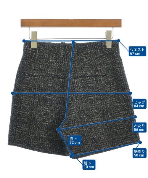 Chloe（クロエ）ショートパンツ グレー サイズ:34(M位) レディース/2200621381115