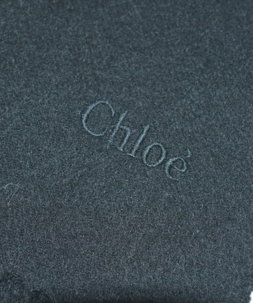 Chloe（クロエ）マフラー 黒 サイズ:- レディース/2200633499402