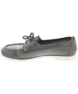 Chloe（クロエ）ドレスシューズ/ローファー グレー サイズ:EU38(24.5cm位) レディース/2200623880128