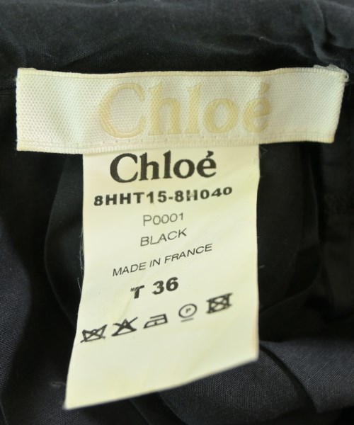 Chloe（クロエ）カジュアルシャツ 黒 サイズ:36(XS位) レディース/2200639223100