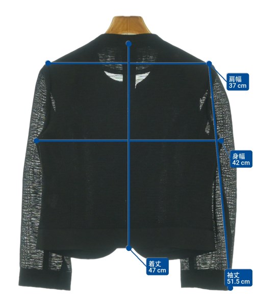 Chloe（クロエ）ノーカラージャケット 黒 サイズ:9(M位) レディース/2200622363332