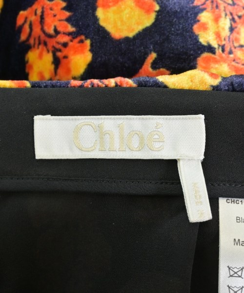 Chloe（クロエ）ひざ丈スカート 紺 サイズ:36(XS位) レディース/2200639829265