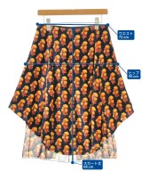 Chloe（クロエ）ひざ丈スカート 紺 サイズ:36(XS位) レディース/2200639829265