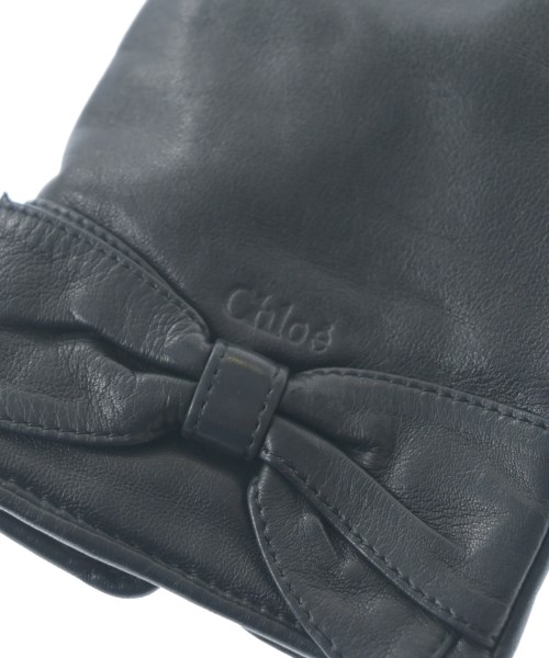 Chloe（クロエ）手袋 黒 サイズ:19cm レディース/2200639836133