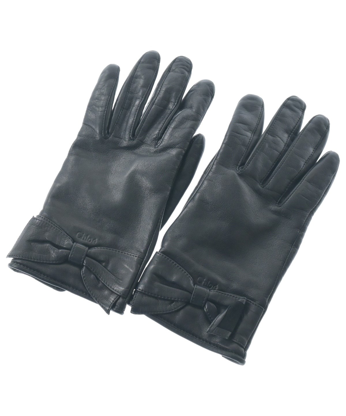 Chloé 黒 レザー 手袋〈最終お値下げ〉 Chloé 黒 レザー 手袋〈最終お値下げ〉 - メルカリ