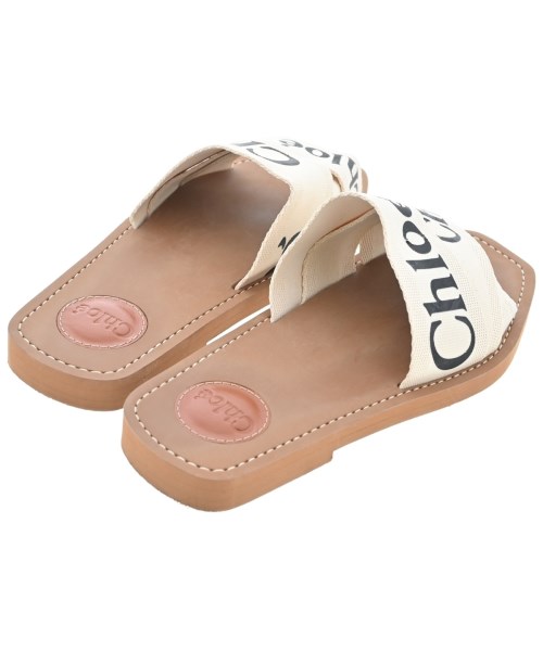 Chloe（クロエ）サンダル ベージュ サイズ:EU38(24.5cm位) レディース/2200640135157