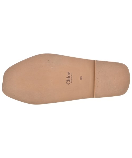 Chloe（クロエ）サンダル ベージュ サイズ:EU38(24.5cm位) レディース/2200640135157