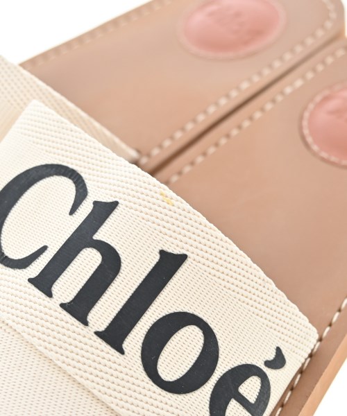 Chloe（クロエ）サンダル ベージュ サイズ:EU38(24.5cm位) レディース/2200640135157