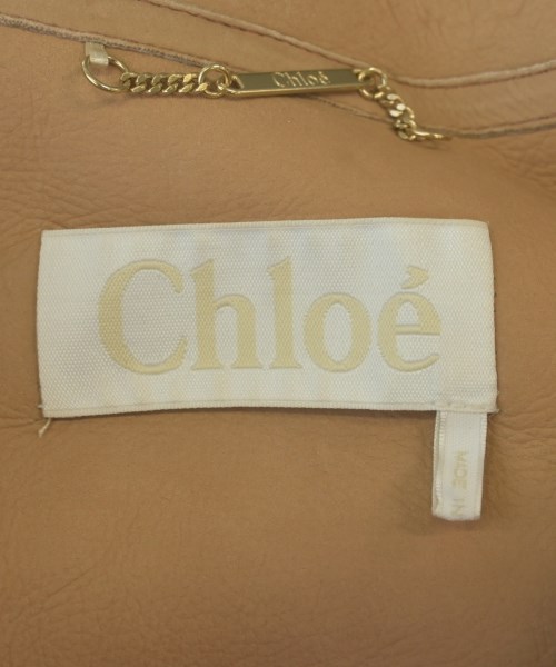 Chloe（クロエ）ムートンコート ベージュ サイズ:36(XS位) レディース/2200640516482