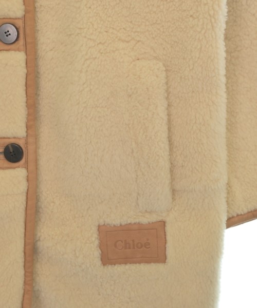 Chloe（クロエ）ムートンコート ベージュ サイズ:36(XS位) レディース/2200640516482