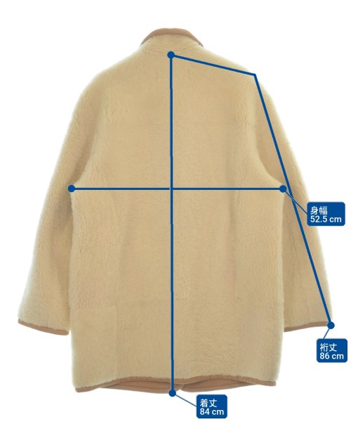 Chloe（クロエ）ムートンコート ベージュ サイズ:36(XS位) レディース/2200640516482