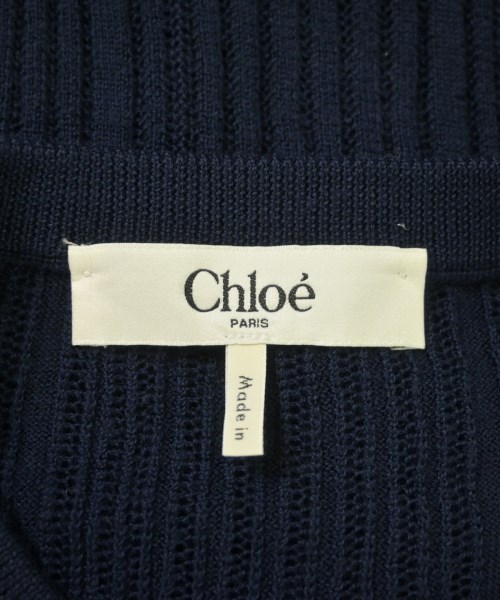 Chloe（クロエ）カーディガン 紺 サイズ:M レディース/2200640516499