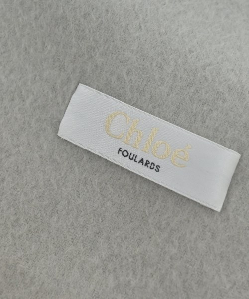 Chloe（クロエ）マフラー グレー サイズ:- レディース/2200626492168