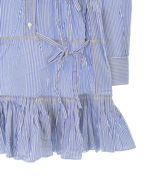 Chloe（クロエ）シャツワンピース 青 サイズ:34(XXS位) レディース/2200642504098