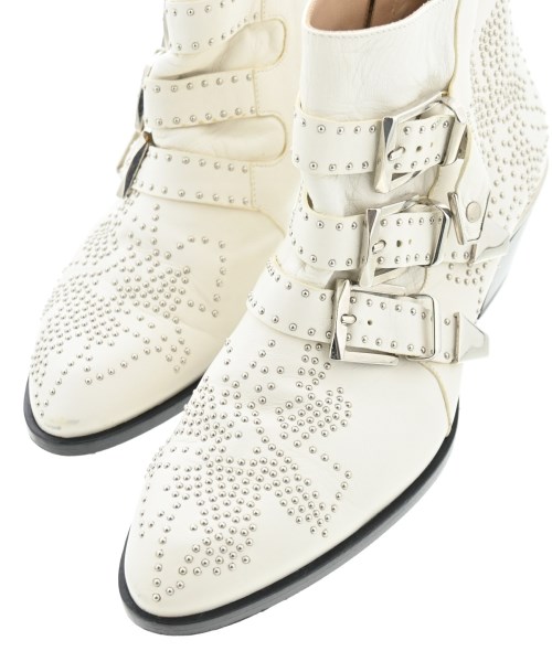 Chloe（クロエ）ブーツ 白 サイズ:EU37(23.5cm位) レディース/2200643507104