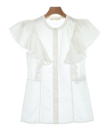 Chloe（クロエ）ブラウス 白 サイズ:34(XXS位) レディース