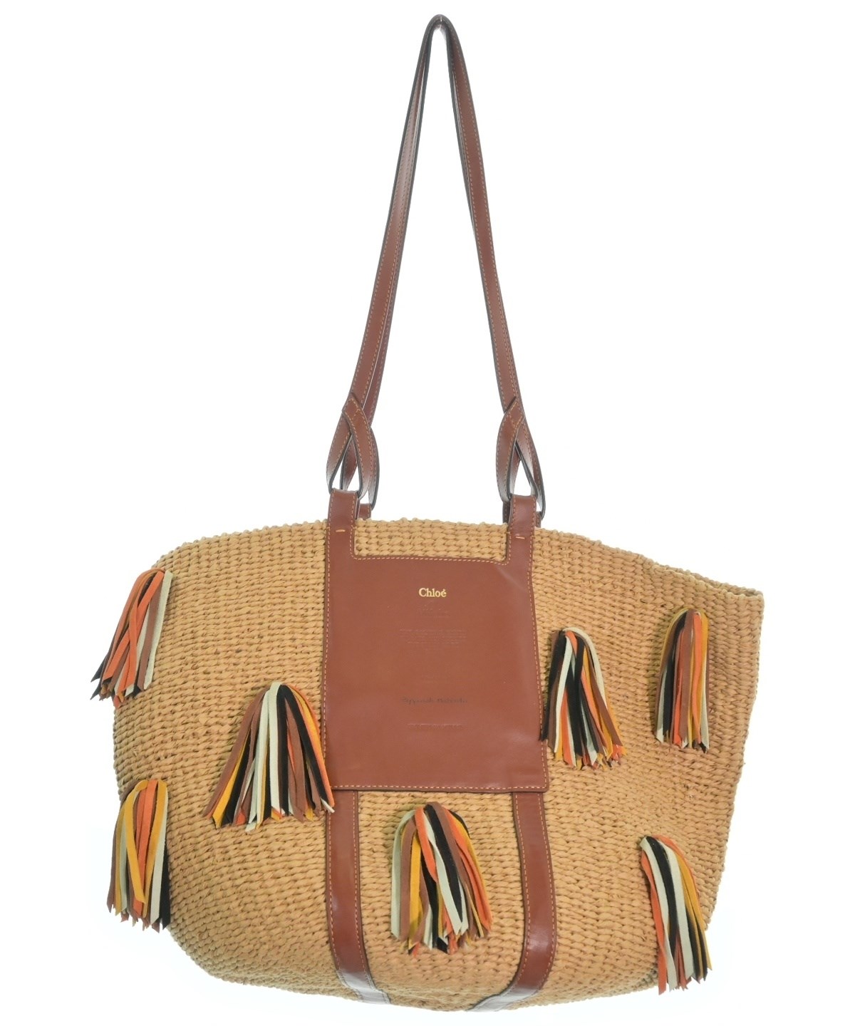 Chloe（クロエ）かごバッグ ベージュ サイズ:- レディース