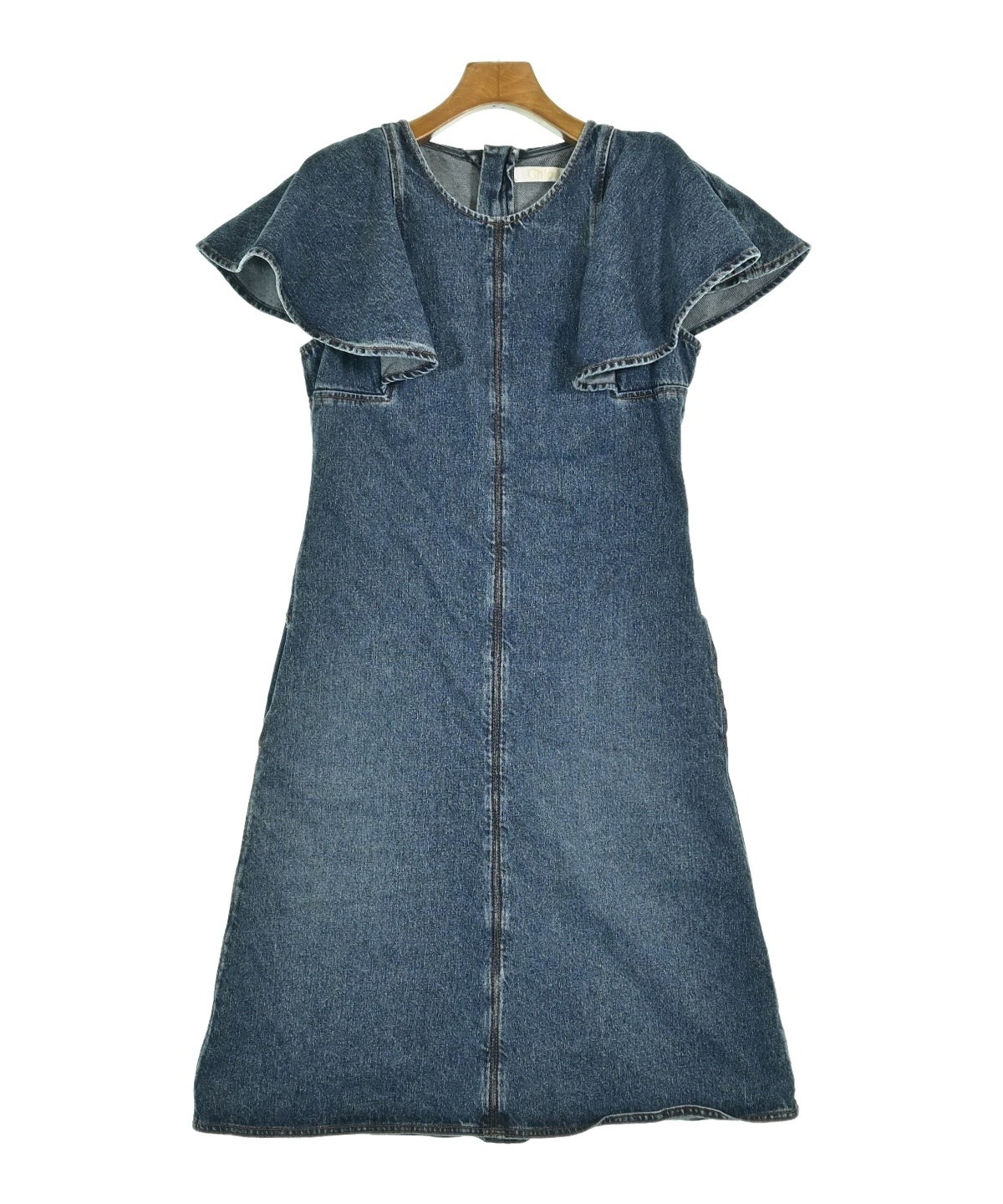 Chloe（クロエ）ワンピース 青 サイズ:38(S位) レディース