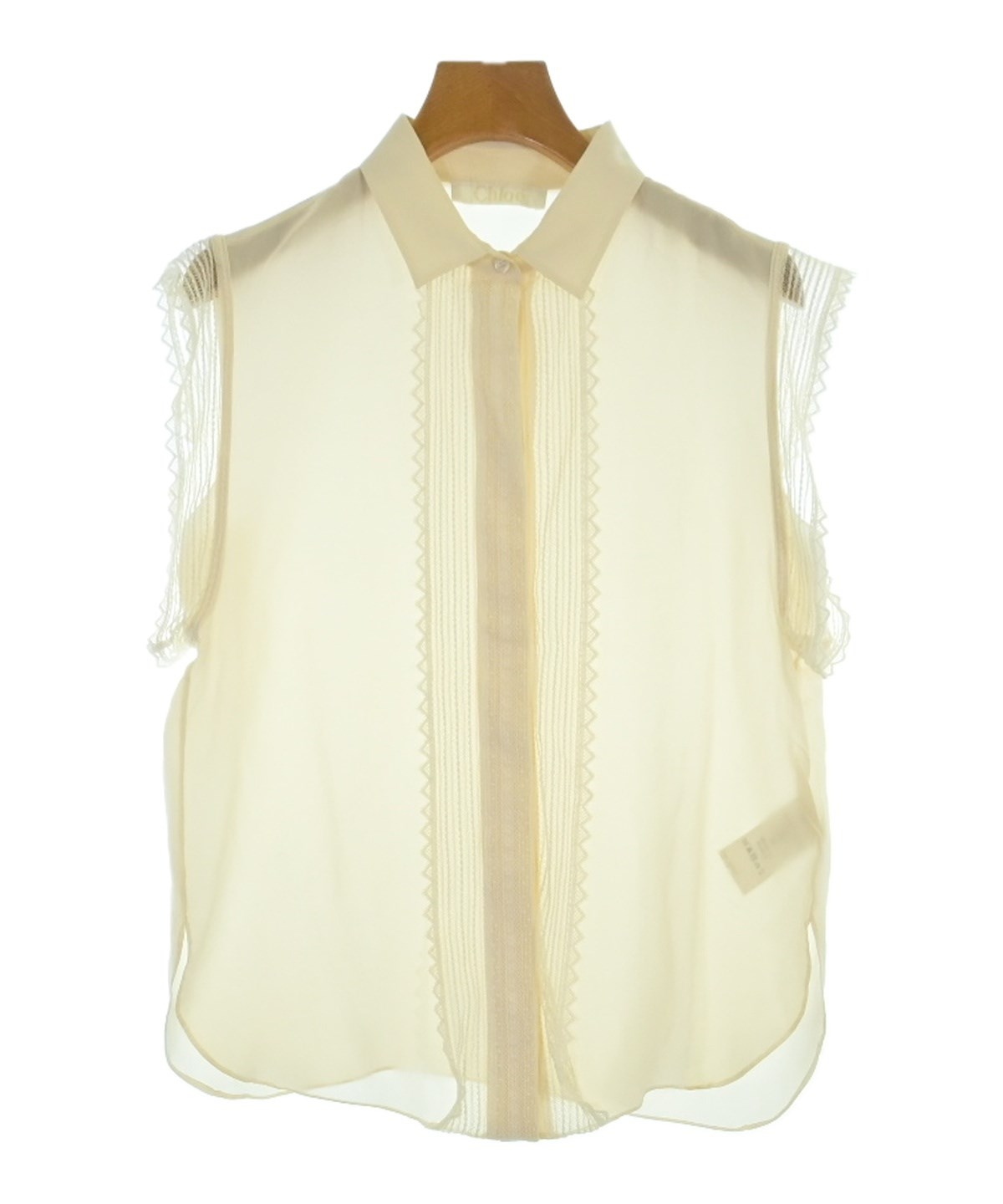 Chloe ブラウス　シャツ　34 Chloe（クロエ）ブラウス 白 サイズ:34(XS位) レディース