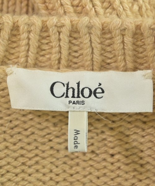 Chloe（クロエ）カーディガン ベージュ サイズ:M レディース/2200621563023