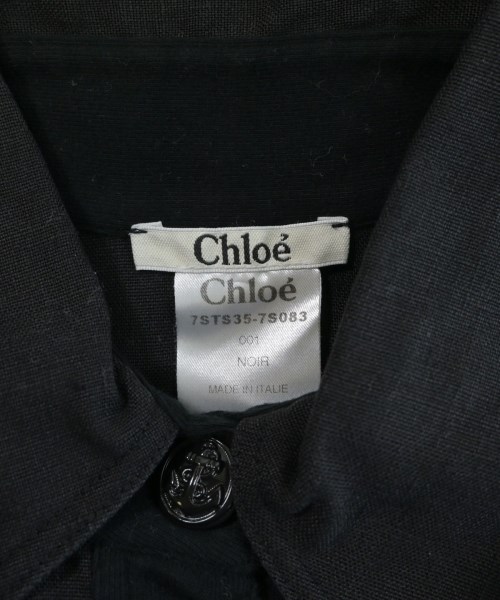 Chloe（クロエ）ポロシャツ 黒 サイズ:XS レディース/2200618640423